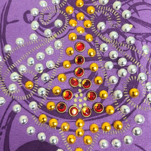 Vintage Y2K Avirex Goth Style Mens T-Shirt‎ Size 2XL Affliction Styled Shirt - Picture 3 of 9